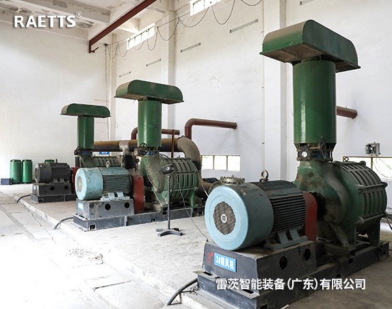 3臺110kW雷茨磁懸浮風(fēng)機日處理2.5萬方污水