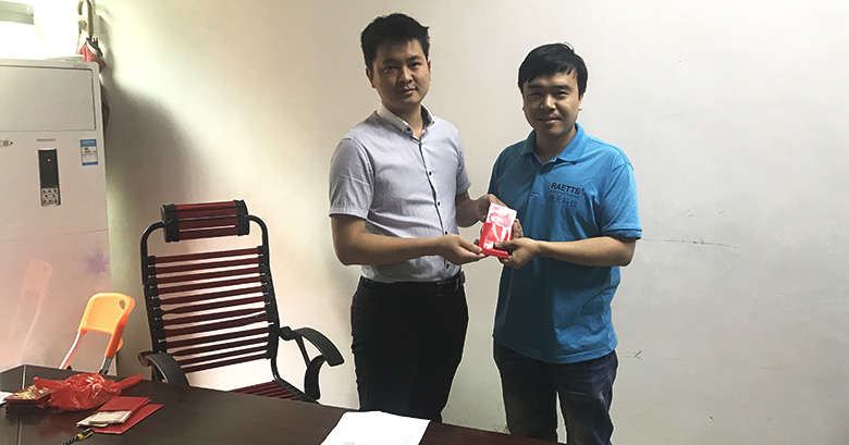 銳天員工現金紅包獎勵